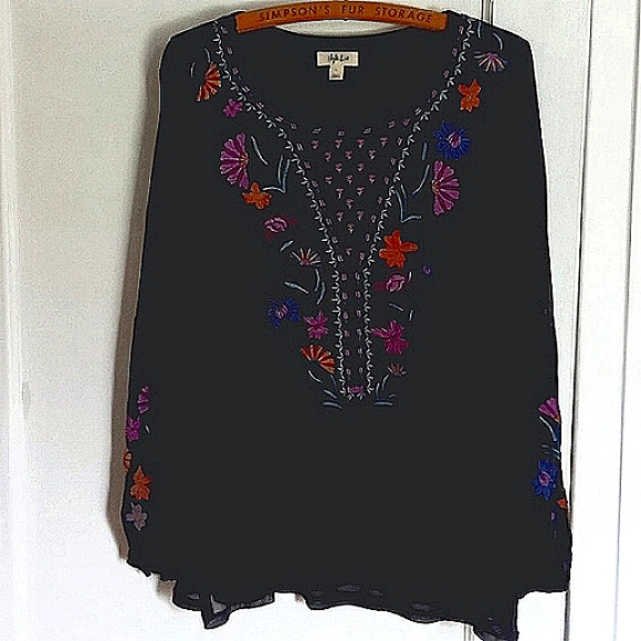 Style & Co embroidered top - Picture 1 of 9